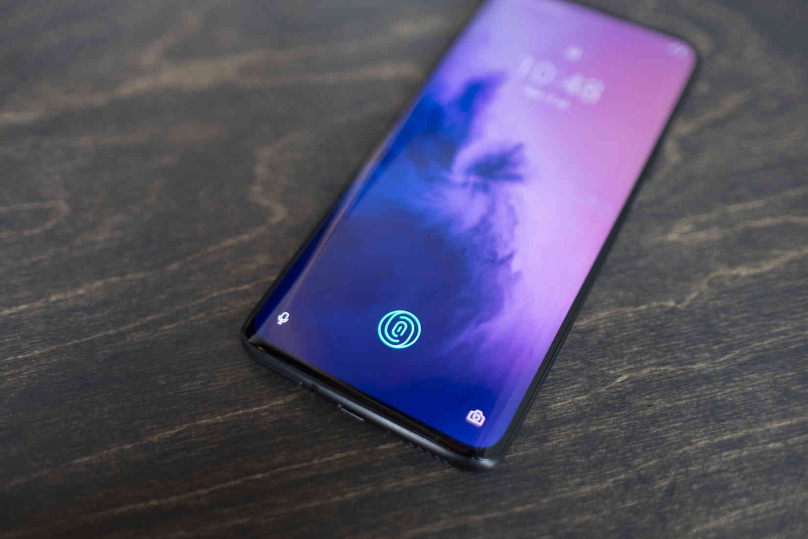 In-display fingerprint sensor on OnePlus 7 Pro In-display fingerprint sensor on OnePlus 7 Pro